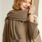 Alpina Merino Shawl - Plush, Cozy Wool Wrap