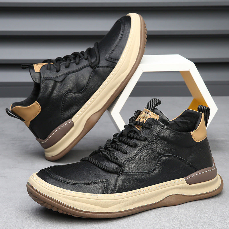 ALBERTI Leather Trainers - Premium Craftsmanship for Everyday Style