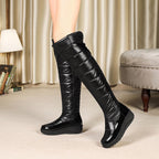 Solenne Bowtie Boots - Sleek, Statement-Making Footwear