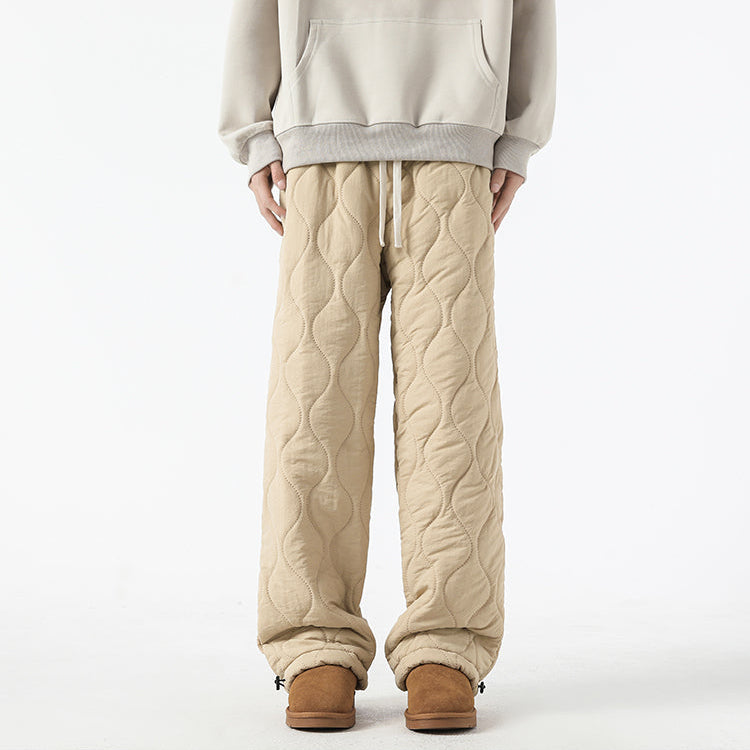 Cloud-Soft Quilted Pants for All-Day Comfort