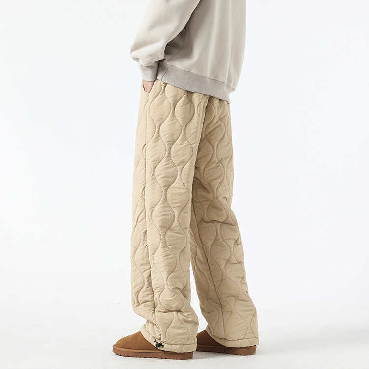 Cloud-Soft Quilted Pants for All-Day Comfort