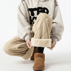 Cloud-Soft Quilted Pants for All-Day Comfort