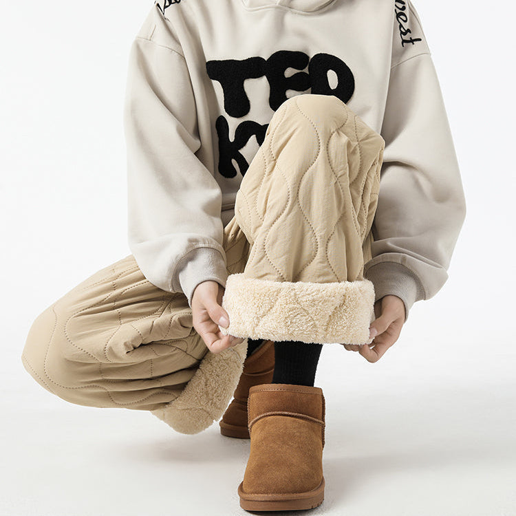 Cloud-Soft Quilted Pants for All-Day Comfort