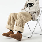 Cloud-Soft Quilted Pants for All-Day Comfort