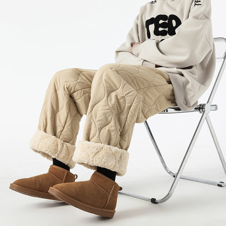 Cloud-Soft Quilted Pants for All-Day Comfort
