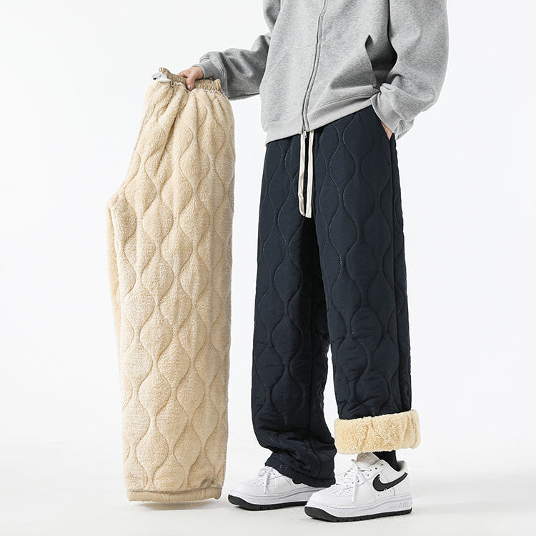 Cloud-Soft Quilted Pants for All-Day Comfort