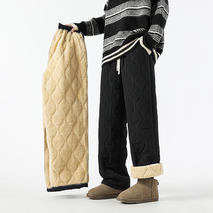 Cloud-Soft Quilted Pants for All-Day Comfort