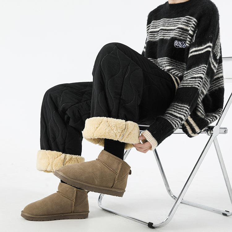 Cloud-Soft Quilted Pants for All-Day Comfort