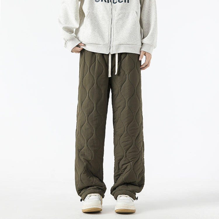 Cloud-Soft Quilted Pants for All-Day Comfort
