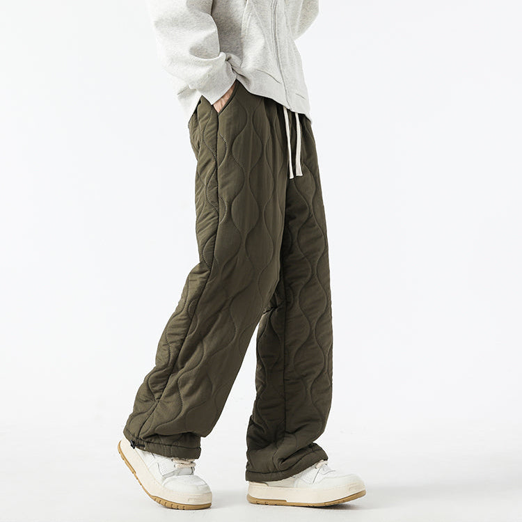 Cloud-Soft Quilted Pants for All-Day Comfort