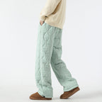 Cloud-Soft Quilted Pants for All-Day Comfort