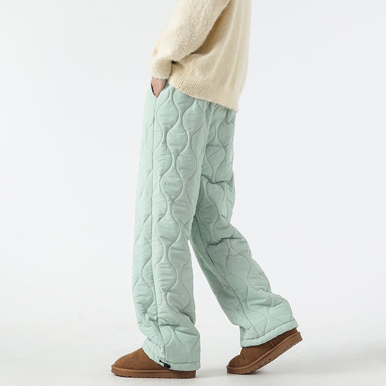 Cloud-Soft Quilted Pants for All-Day Comfort