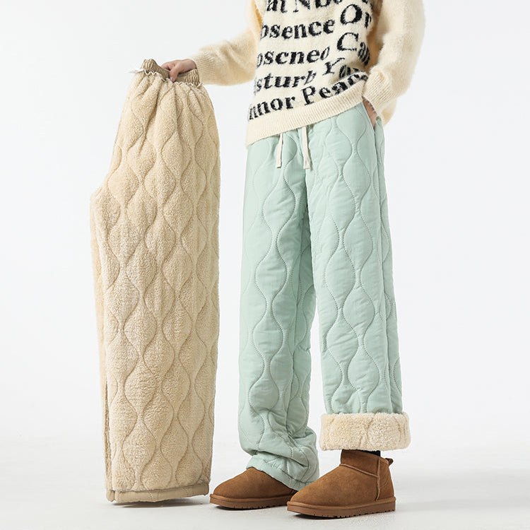 Cloud-Soft Quilted Pants for All-Day Comfort