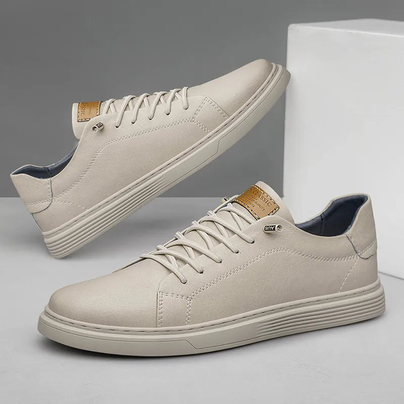 Olympus Leather Trainers