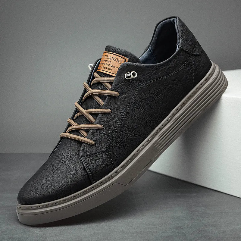Olympus Leather Trainers