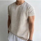 Calo Knit Tee - Classic Knit T‑Shirt