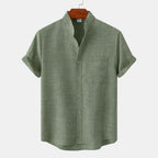 Marcelo Linen Shirt – Lightweight, Breathable Comfort for Everyday Wear