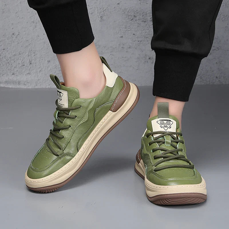 Noble Italiana Premium Genuine Leather Trainers