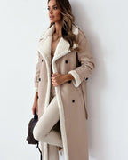 Monroe Luxury Teddy Coat - Ultra-Soft Plush & Cozy Warmth