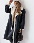 Monroe Luxury Teddy Coat - Ultra-Soft Plush & Cozy Warmth