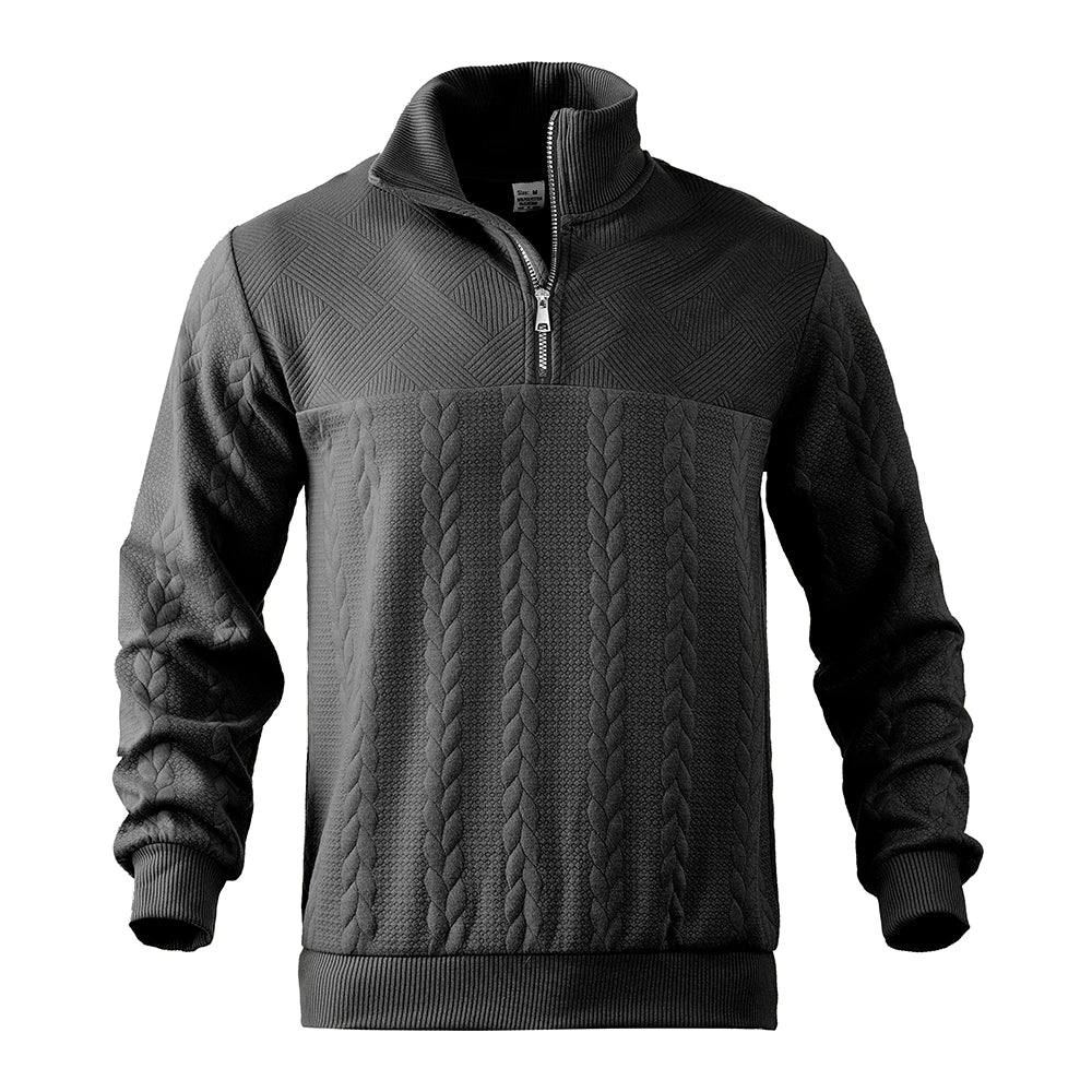 Henry Premium Quarter-Zip Sweatshirt — Cozy, Durable Comfort