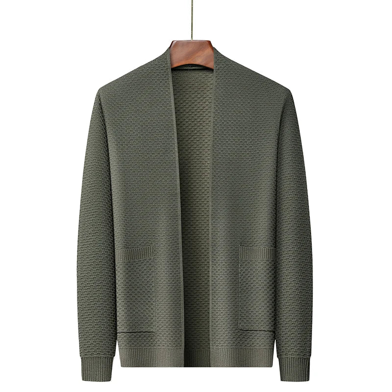 Antonio Rivella Jacquard Blazer - Elegant Knit Jacket