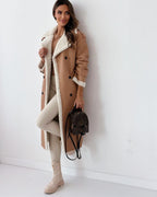 Monroe Luxury Teddy Coat - Ultra-Soft Plush & Cozy Warmth