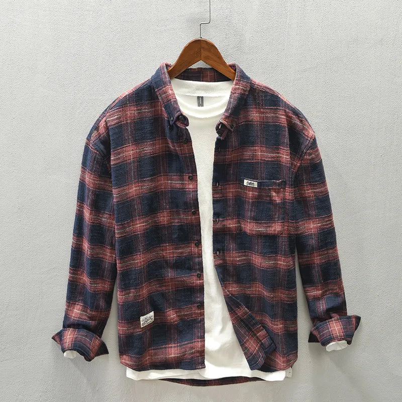Lawson Plaid Shirt - Classic Checkered Button-Down