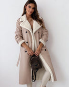 Monroe Luxury Teddy Coat - Ultra-Soft Plush & Cozy Warmth
