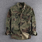 KELLAN CAMO JACKET - Rugged Military-Style Camo Outerwear