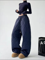 Arlena Quilted Trousers - Cozy, Insulated Winter Essentials