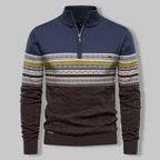 Oslo Cozy Quarter-Zip Knit Sweater