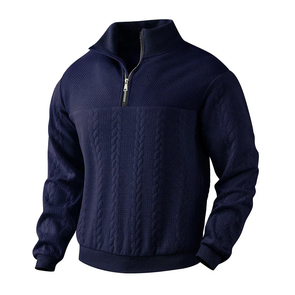 Henry Premium Quarter-Zip Sweatshirt — Cozy, Durable Comfort