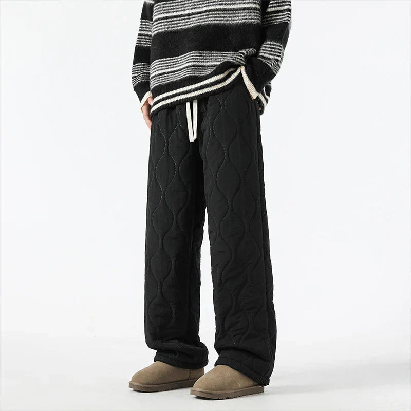 Cloud-Soft Quilted Pants for All-Day Comfort