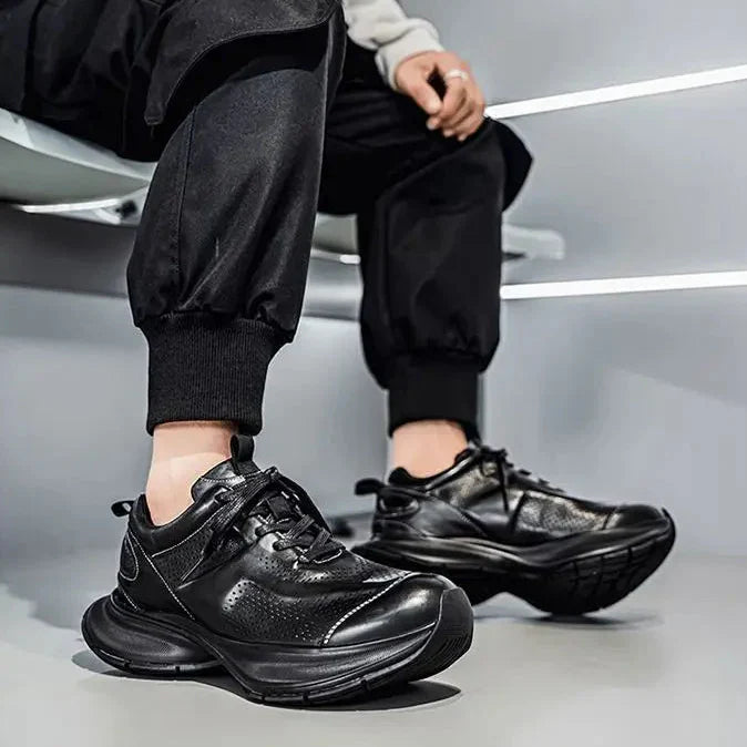 ALVERTON Premium Leather Trainers