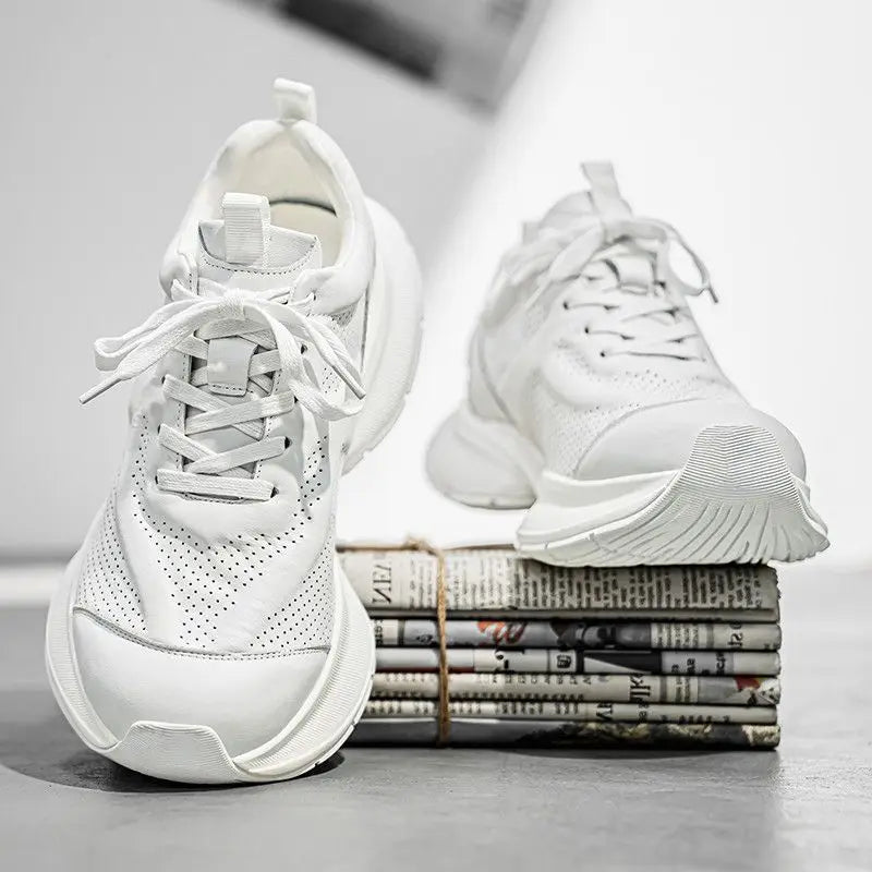 ALVERTON Premium Leather Trainers