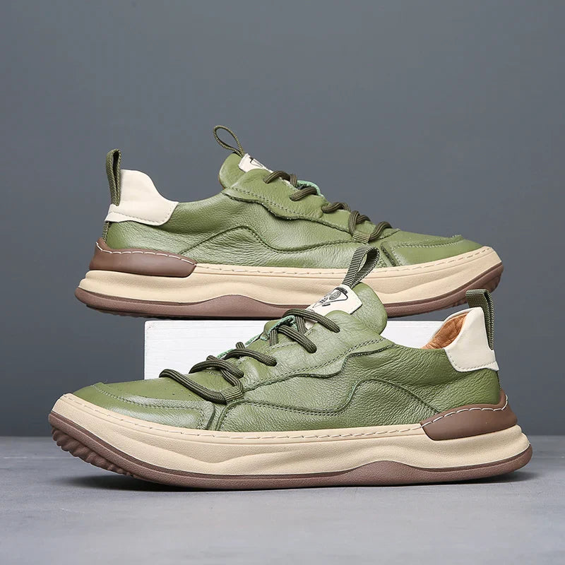 Noble Italiana Premium Genuine Leather Trainers
