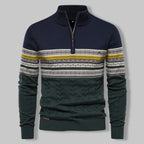 Oslo Cozy Quarter-Zip Knit Sweater