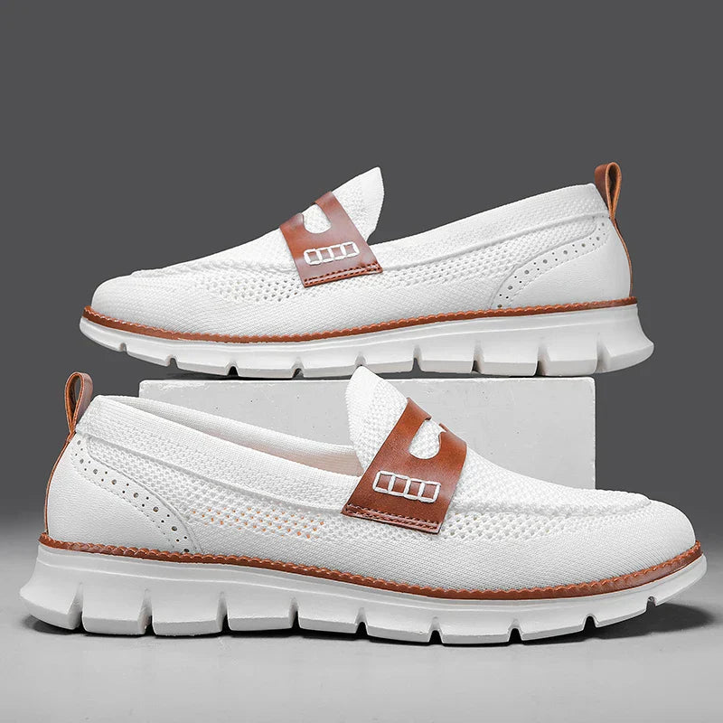 Langston Mesh Slip-On Loafers