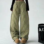 Arlena Quilted Trousers - Cozy, Insulated Winter Essentials