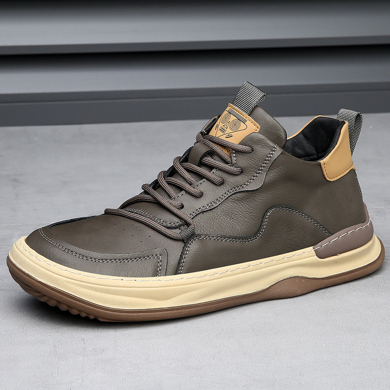 Moretti Leather Trainers