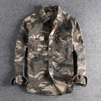 KELLAN CAMO JACKET - Rugged Military-Style Camo Outerwear