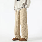 Cloud-Soft Quilted Pants for All-Day Comfort