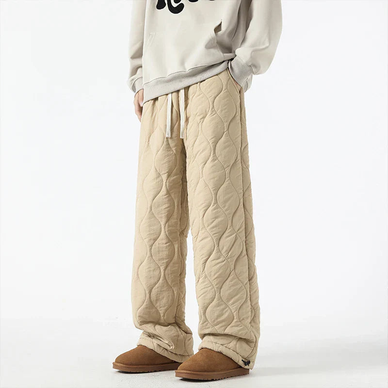 Cloud-Soft Quilted Pants for All-Day Comfort