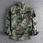 KELLAN CAMO JACKET - Rugged Military-Style Camo Outerwear