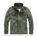 Keston Cargo Denim Jacket with Utility Pockets