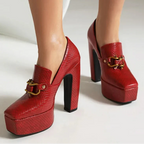 Alessia Platform Heels - Chic, Height-Boosting Style
