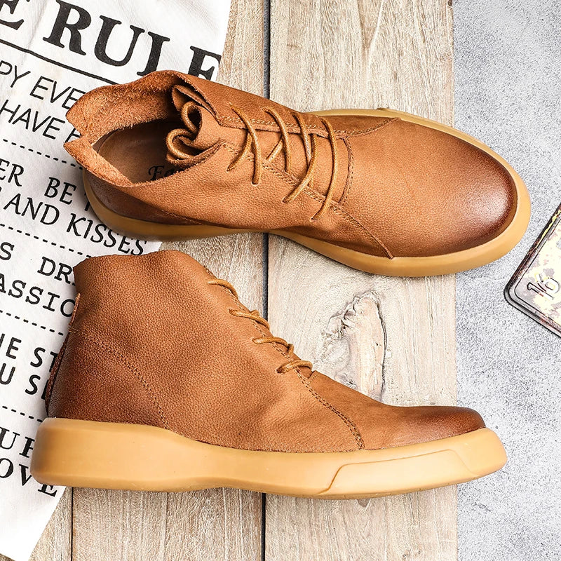 Kingsley Leather Shoes - Premium Leather, Comfortable Everyday Wear