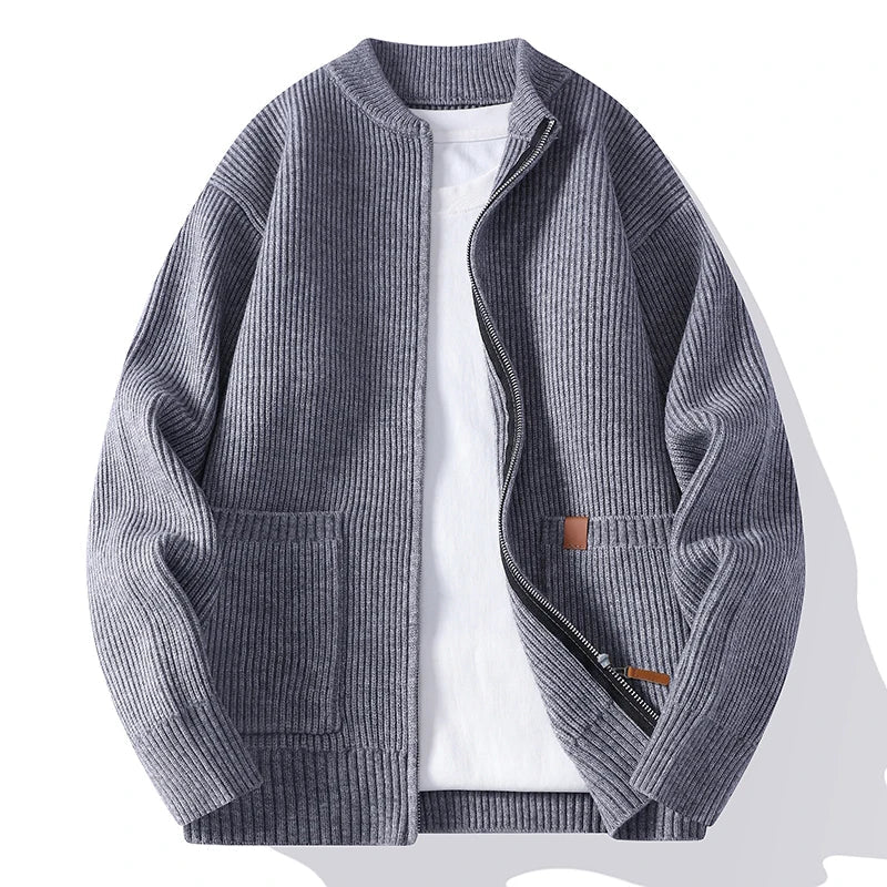 Henley Merino Fleece Jacket - Soft, Lightweight Warmth for Everyday Wear