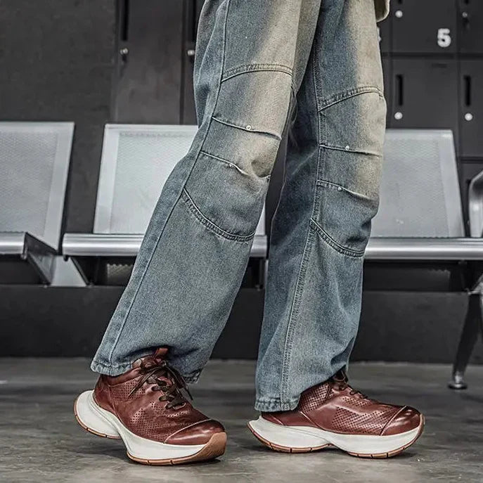 ALVERTON Premium Leather Trainers